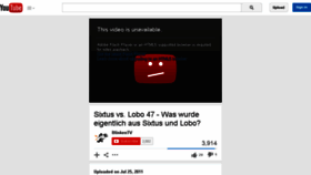 What Sixtus-vs-lobo.de website looked like in 2015 (9 years ago)