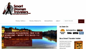 What Smartwomentravelers.com website looked like in 2015 (9 years ago)