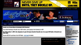 What Smoothjazz1059.com website looked like in 2015 (9 years ago)
