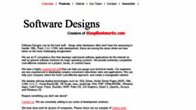 What Softwaredesigns.com website looked like in 2015 (8 years ago)