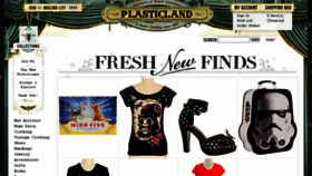 What Shopplasticland.com website looked like in 2015 (9 years ago)