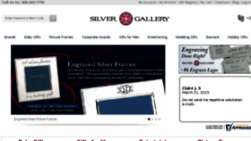 What Silvergallery.com website looked like in 2015 (9 years ago)