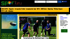 What Sporturu.net website looked like in 2015 (9 years ago)