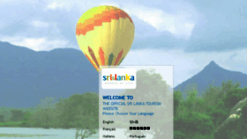 What Srilankatourism.org website looked like in 2015 (9 years ago)