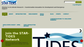 What Star-tides.net website looked like in 2015 (9 years ago)