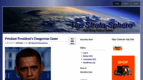 What Strata-sphere.com website looked like in 2015 (8 years ago)