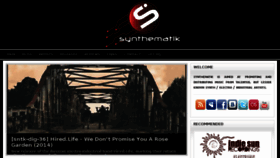What Synthematik.net website looked like in 2015 (9 years ago)