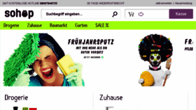 What Sohop.de website looked like in 2015 (9 years ago)