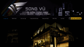 What Songvudesigns.vn website looked like in 2015 (9 years ago)