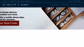 What Scarlettofsoho.com website looked like in 2015 (9 years ago)