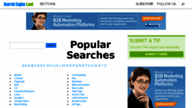 What Search.searchengineland.com website looked like in 2015 (8 years ago)