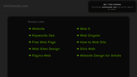 What Simliarweb.com website looked like in 2015 (9 years ago)