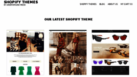 What Shopifythemes.net website looked like in 2015 (8 years ago)