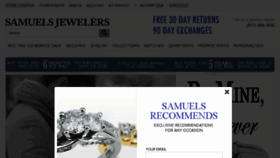 What Samuelsjewelers.com website looked like in 2015 (8 years ago)