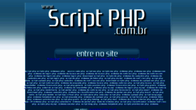 What Scriptphp.com.br website looked like in 2015 (8 years ago)
