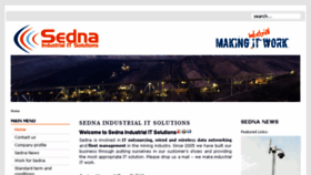 What Sedna-iit.co.za website looked like in 2015 (8 years ago)