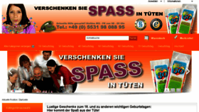 What Stiefelzwerg.de website looked like in 2015 (8 years ago)