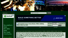 What Stockmarketcats.com website looked like in 2015 (8 years ago)