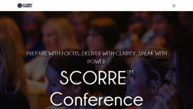 What Scorreconference.tv website looked like in 2015 (8 years ago)