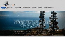 What Shabakkat.com website looked like in 2015 (8 years ago)