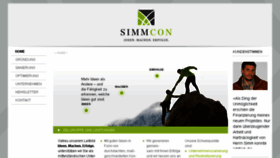 What Simmcon.de website looked like in 2015 (8 years ago)