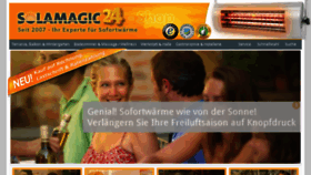What Solamagic-infrarot-heizstrahler.de website looked like in 2015 (10 years ago)