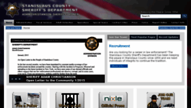 What Stanislaussheriff.com website looked like in 2015 (8 years ago)