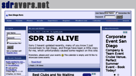 What Sdravers.net website looked like in 2015 (8 years ago)