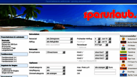 What Sparurlaub.de website looked like in 2015 (8 years ago)