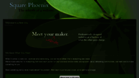 What Squarephoenix.com website looked like in 2015 (8 years ago)