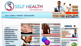 What Selfhealth.com website looked like in 2015 (8 years ago)