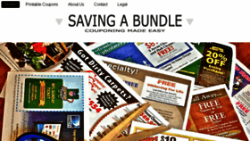 What Savingabundle.com website looked like in 2015 (8 years ago)