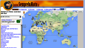 What Sempreinmoto.it website looked like in 2015 (8 years ago)