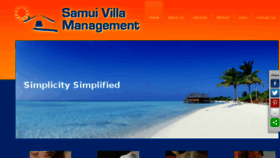 What Samuivillamanagement.com website looked like in 2015 (8 years ago)
