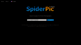 What Spiderpic.com website looked like in 2015 (8 years ago)