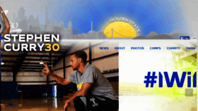 What Stephencurry30.com website looked like in 2015 (8 years ago)