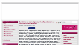 What Speriodistes.org website looked like in 2015 (10 years ago)