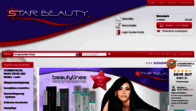 What Starbeautyshop.de website looked like in 2015 (8 years ago)