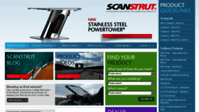 What Scanstrut.com website looked like in 2015 (8 years ago)