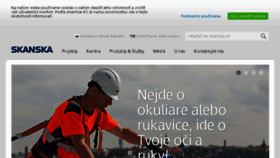 What Skanskatechnologie.sk website looked like in 2015 (8 years ago)