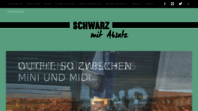 What Schwarzmitabsatz.de website looked like in 2015 (8 years ago)
