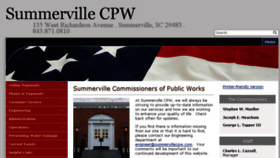 What Summervillecpw.com website looked like in 2015 (8 years ago)