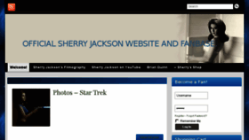 What Sherryjackson.net website looked like in 2015 (8 years ago)