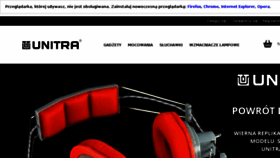 What Sklepunitra.pl website looked like in 2015 (8 years ago)