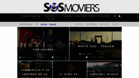 What Sosmoviers.com website looked like in 2015 (8 years ago)