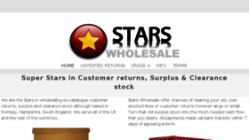 What Starswholesale.co.uk website looked like in 2015 (8 years ago)