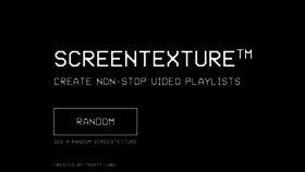 What Screentexture.com website looked like in 2015 (8 years ago)