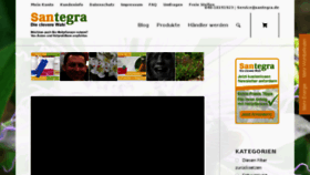 What Santegra.de website looked like in 2015 (8 years ago)