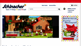 What Schinacher.de website looked like in 2015 (8 years ago)