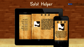What Salathelper.com website looked like in 2015 (8 years ago)